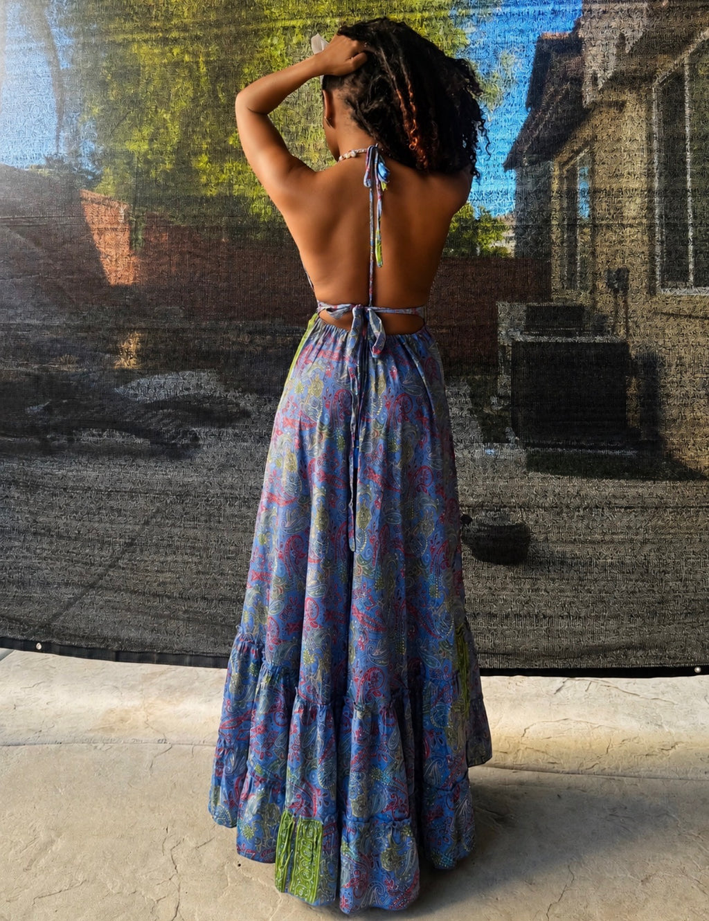 Lauren Floral Maxi Sun Dress